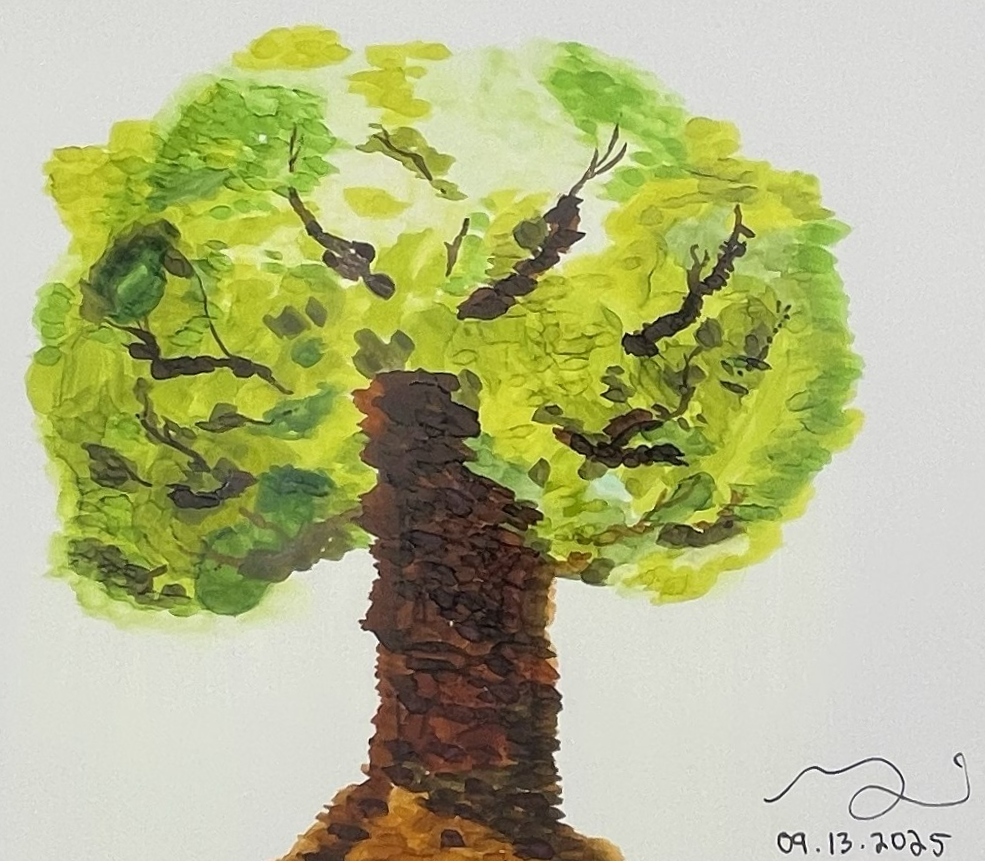 "Tree Song No. 6" Art Print